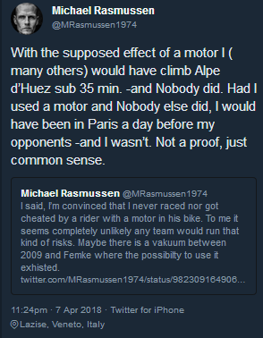 расмуссен рассказывает