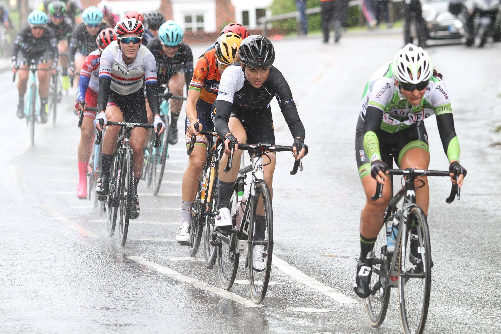 одри под дождем