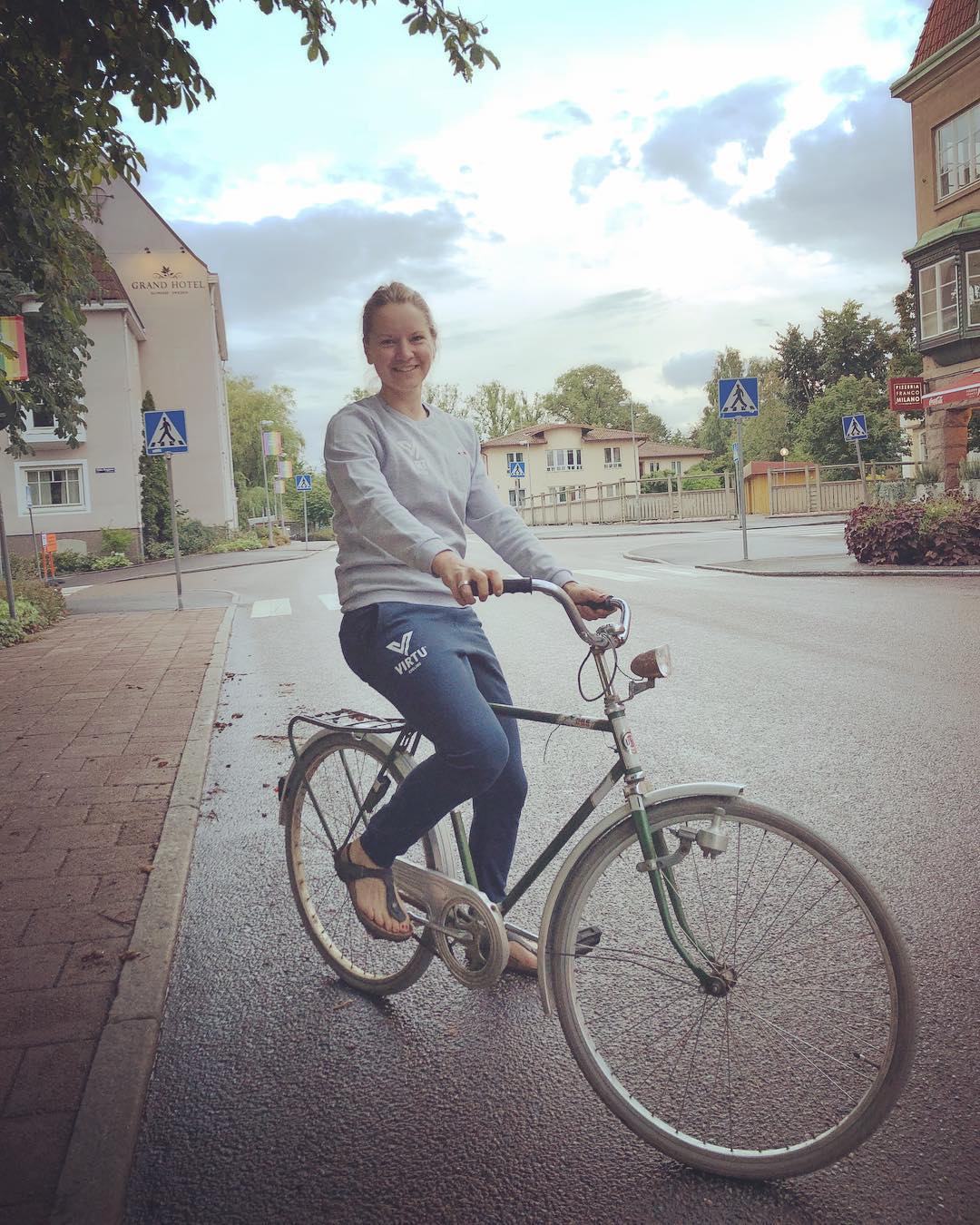 велосипед и трине