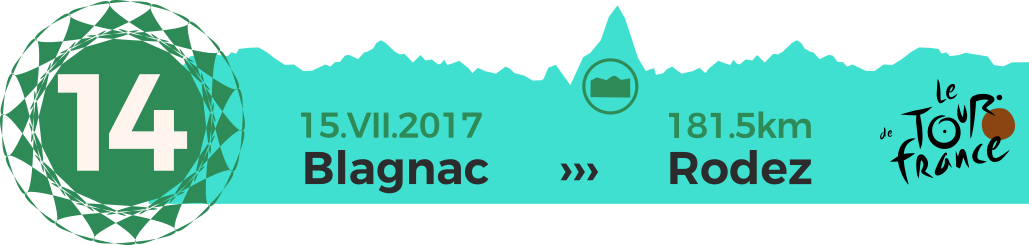 14 этап тура 17