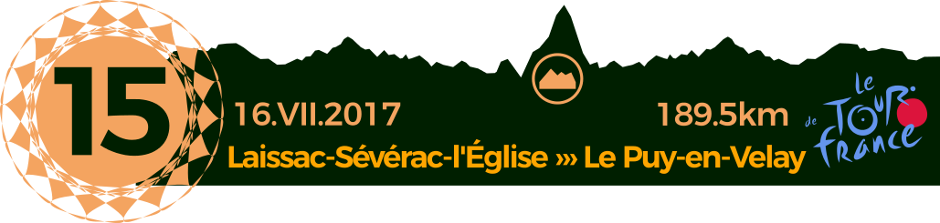 плашка 15 этапа, тур де франс