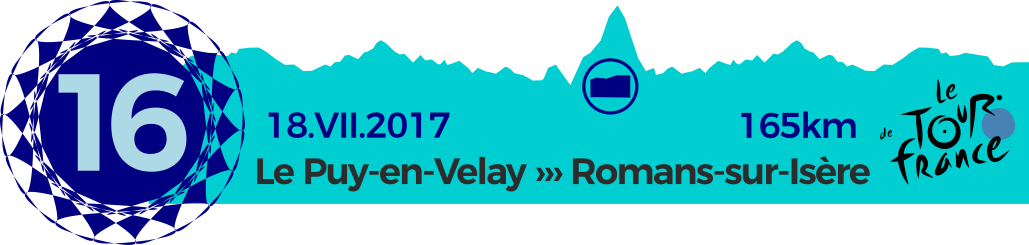 плашка, 16 этап, тур де франс