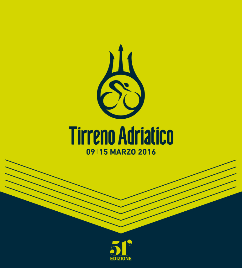 tirreno adriatico, new logo